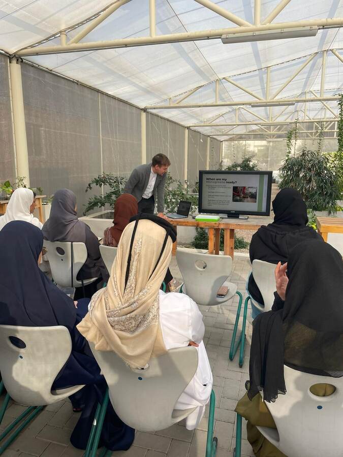 Atelier d’agriculture durable à Georgetown