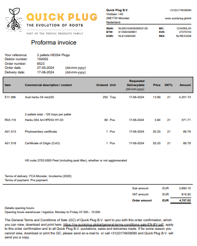 Commissioning checklist on tablet inside grow room